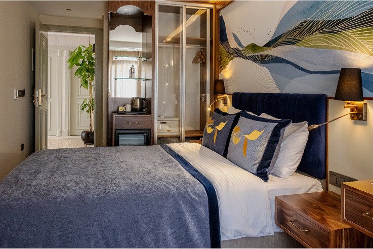 Urla butik otel odası – ferah, modern tasarımlı oda